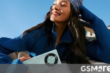 Huawei shows the upcoming Enjoy 70X in all four colors