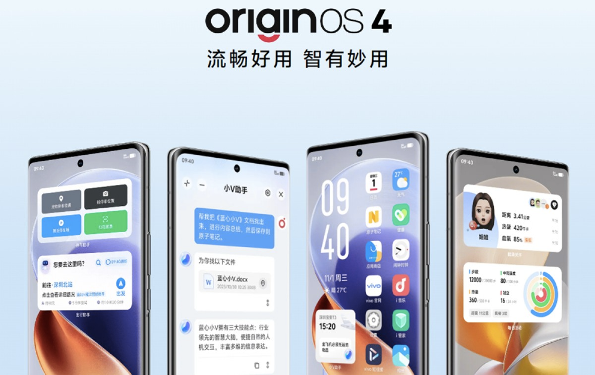 Vivo Officially Announces OriginOS 4 Android 14 Public Beta Phone Models