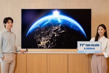 Samsung’s new QD-OLED TV panel can reach 4,000 nits brightness