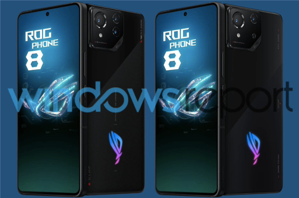 ROG Phone 8 Renders Exposed Snapdragon 8 Gen 3 and 6.78-inch AMOLED Screen