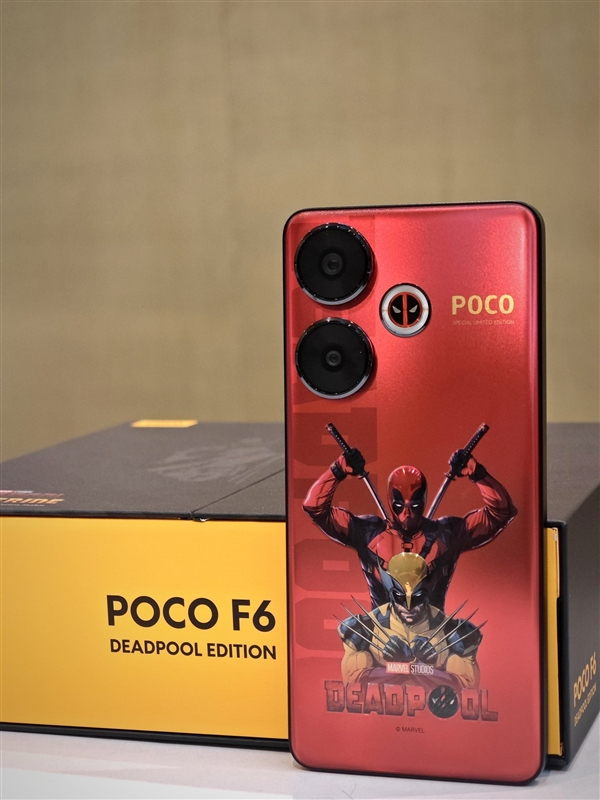 Xiaomi POCO F6 “Deadpool and Wolverine” co-branded version exposed