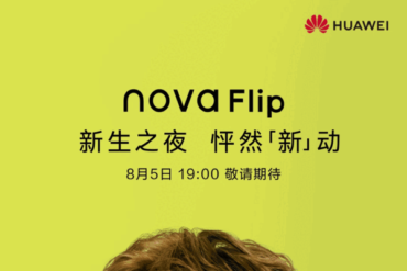 Huawei nova Flip starts pre-order: comes with 12GB memory and four colors