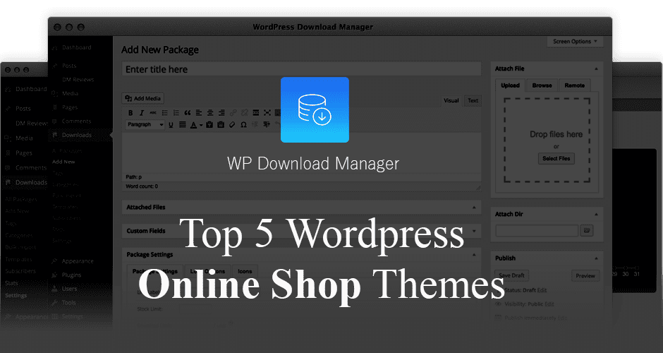 WordPress Themes for Online Store