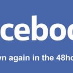 Facebook Error Hit Many Accounts for the Second Time in 48hours