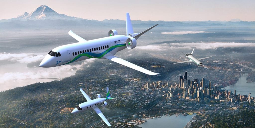 Zunum Aero - Hybrid Electric Jets