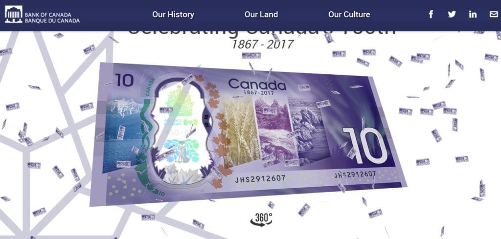 canada new $10 note