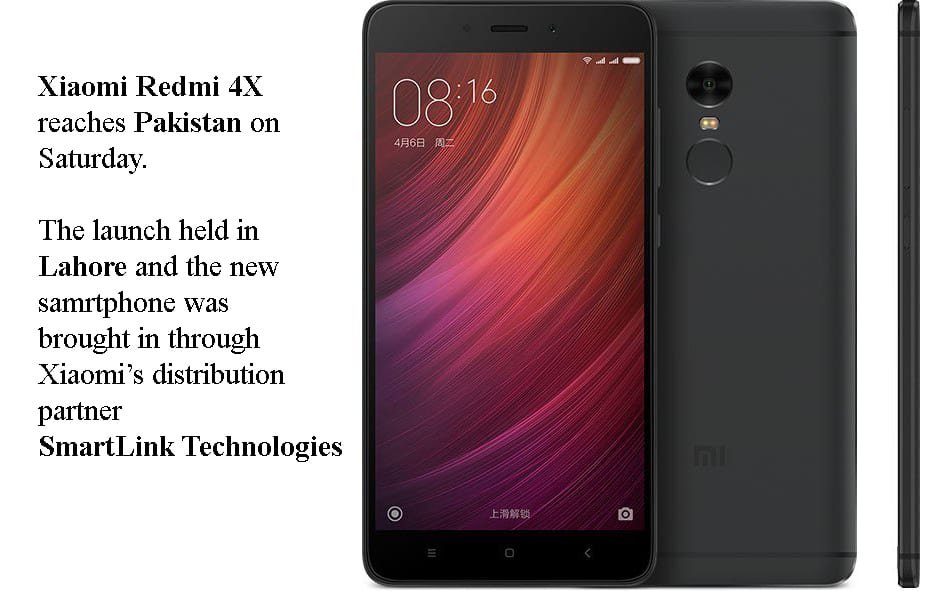 Xiamoi Redmi 4X - Launched in Lahore, Pakistan