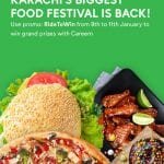 Careem Brings “RIDETOWIN” For Karachi’s Biggest Food Festival