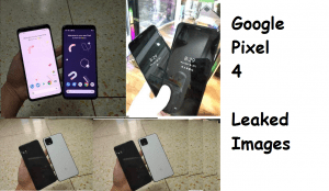 Pixel 4 leaks