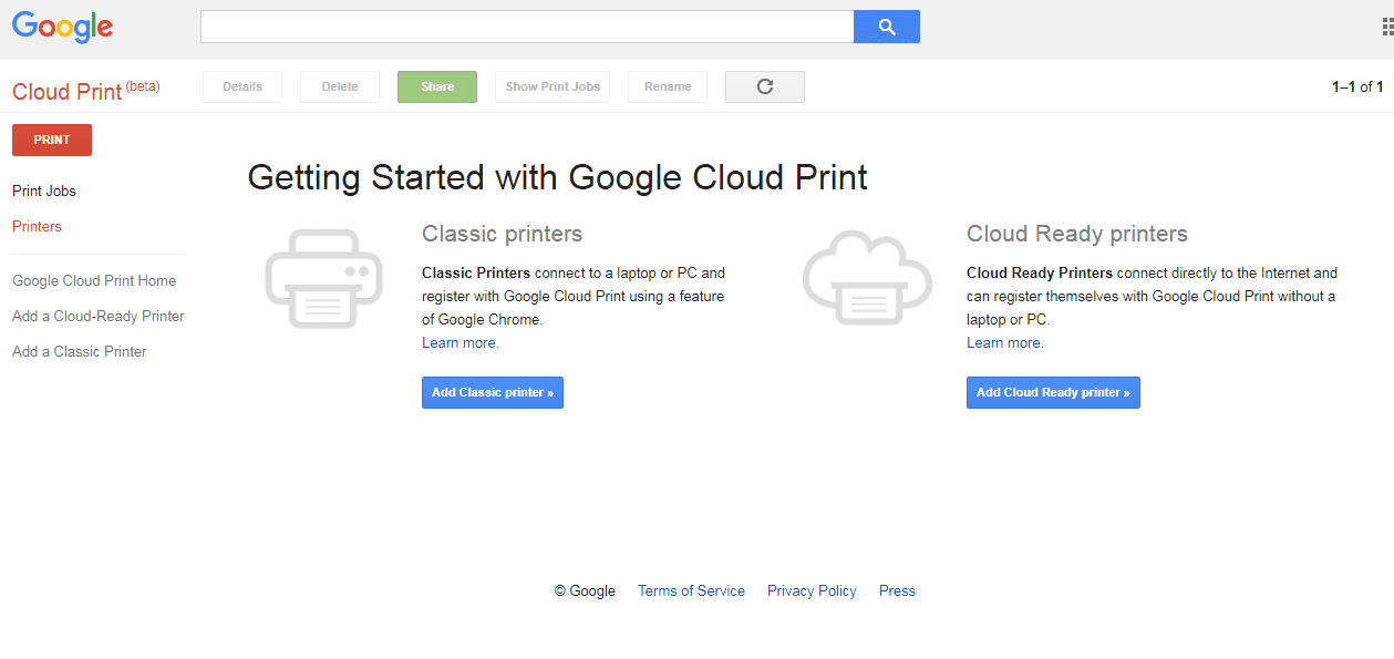 google print services