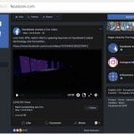 Facebook Rolls Out Minimalist Navigation & Dark Mode