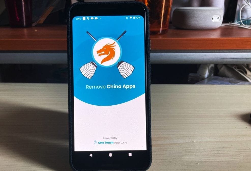 Remove China Apps