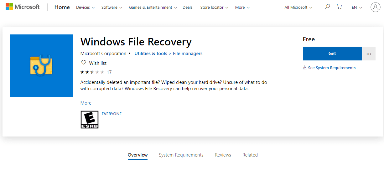 Microsoft Launches New File Recovery Tool For Windows 10 – Research Snipers