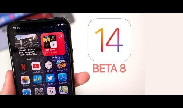iOS 14 Beta 8
