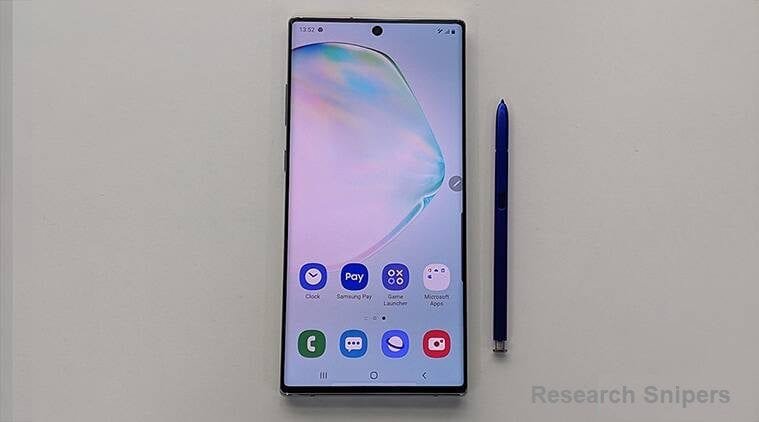 Galaxy Note 10 security