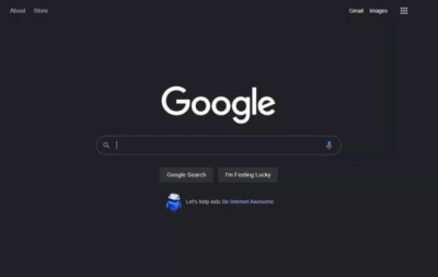 Google Dark Mode