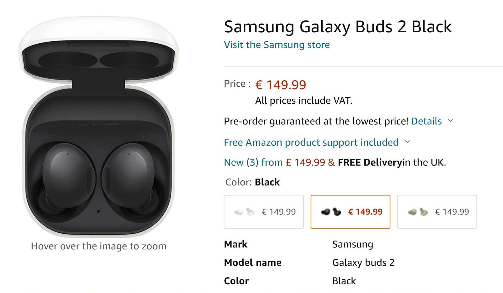 samsung buds 2 price