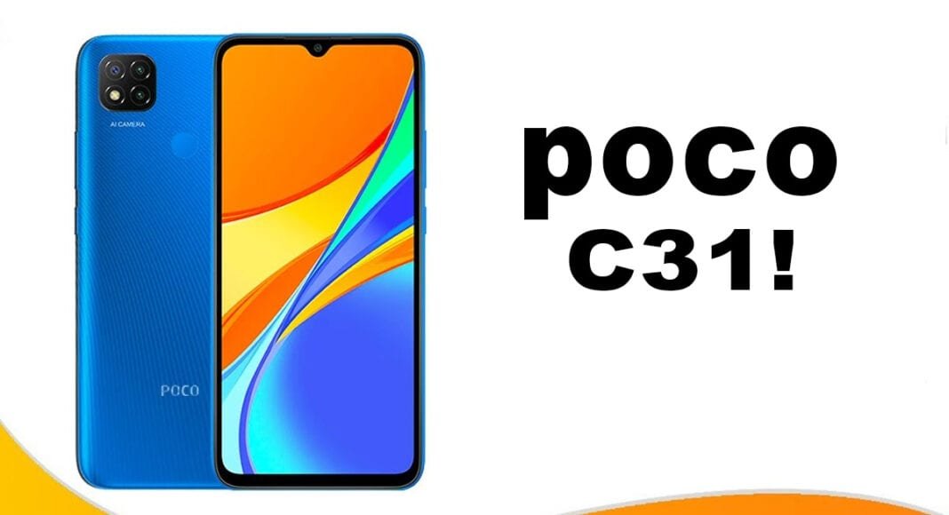 POCO C31 Coming to India on September 30 At 12 PM – Research Snipers