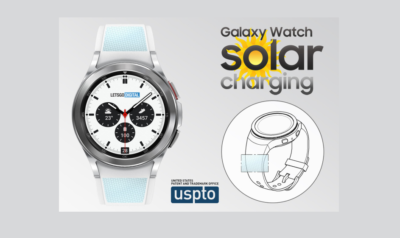 Solar charging watch