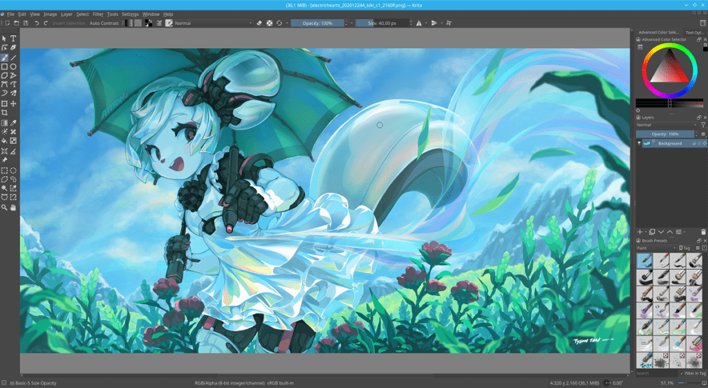 Krita 5.1 và digiKam 7.7 sẽ được phát hành trên Windows, macOS và Linux. Với đầy đủ tính năng và cải tiến, Krita và digiKam có thể giúp bạn tạo ra những bức tranh đầy màu sắc và độc đáo. Hãy cùng xem hình ảnh liên quan để biết thêm chi tiết nhé!