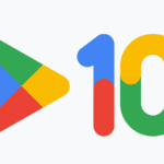 Google Play celebrates its tenth anniversary with a new logo