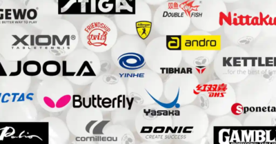 Table tennis brands